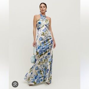 Reformation Veria Silk Dress